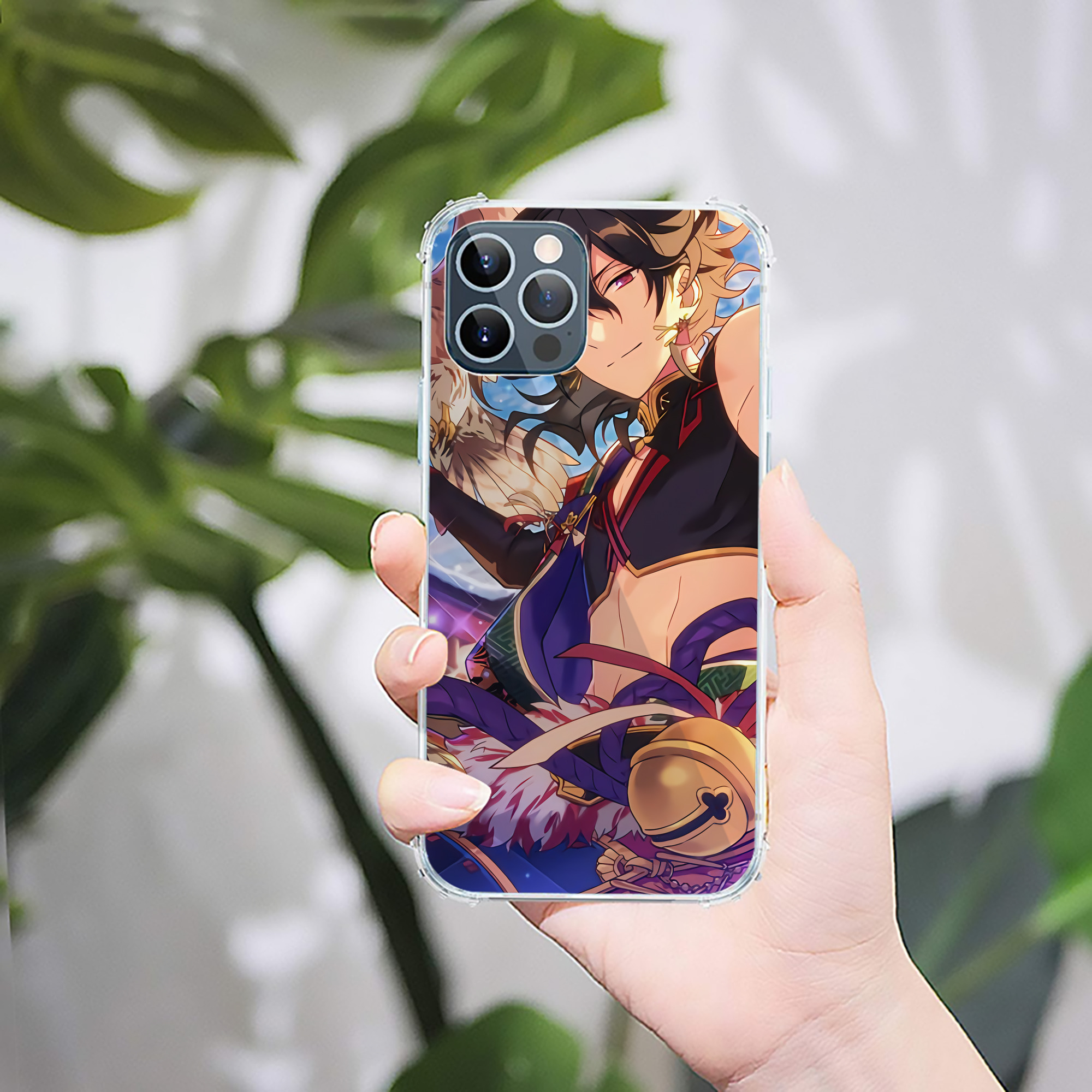 （画像用） 刀剣乱舞 Touken Ranbu 【iPhone 12シリーズ対応】透明スマホケース（クリアソフトケース）